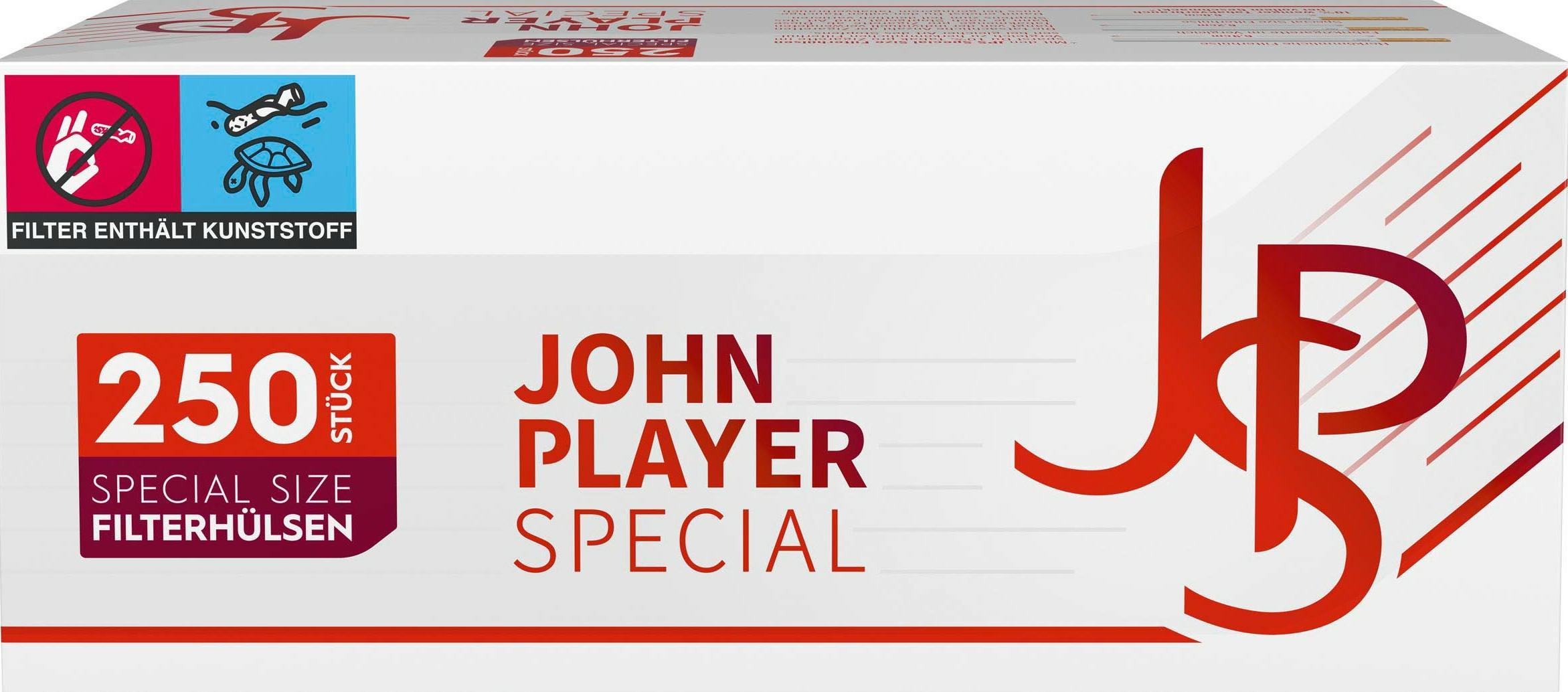 1x John Player Special Red Hülsen 250er