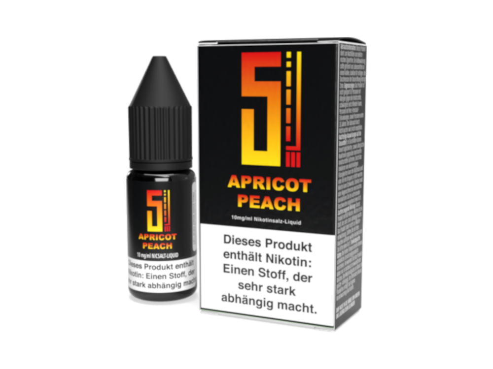 5EL - Apricot Peach - Nikotinsalz Liquid 10 mg/ml